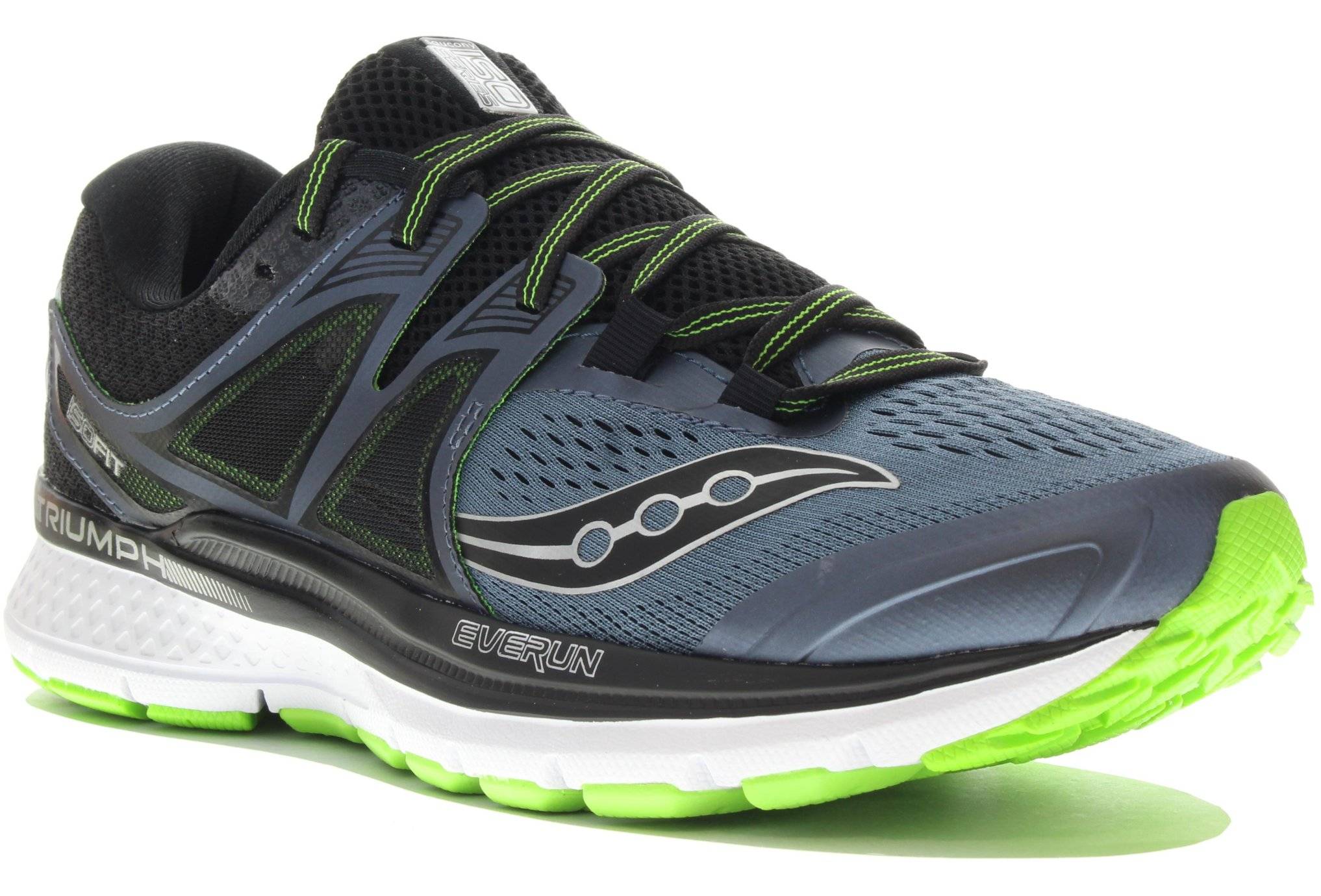 Saucony triumph iso store 3 homme vert