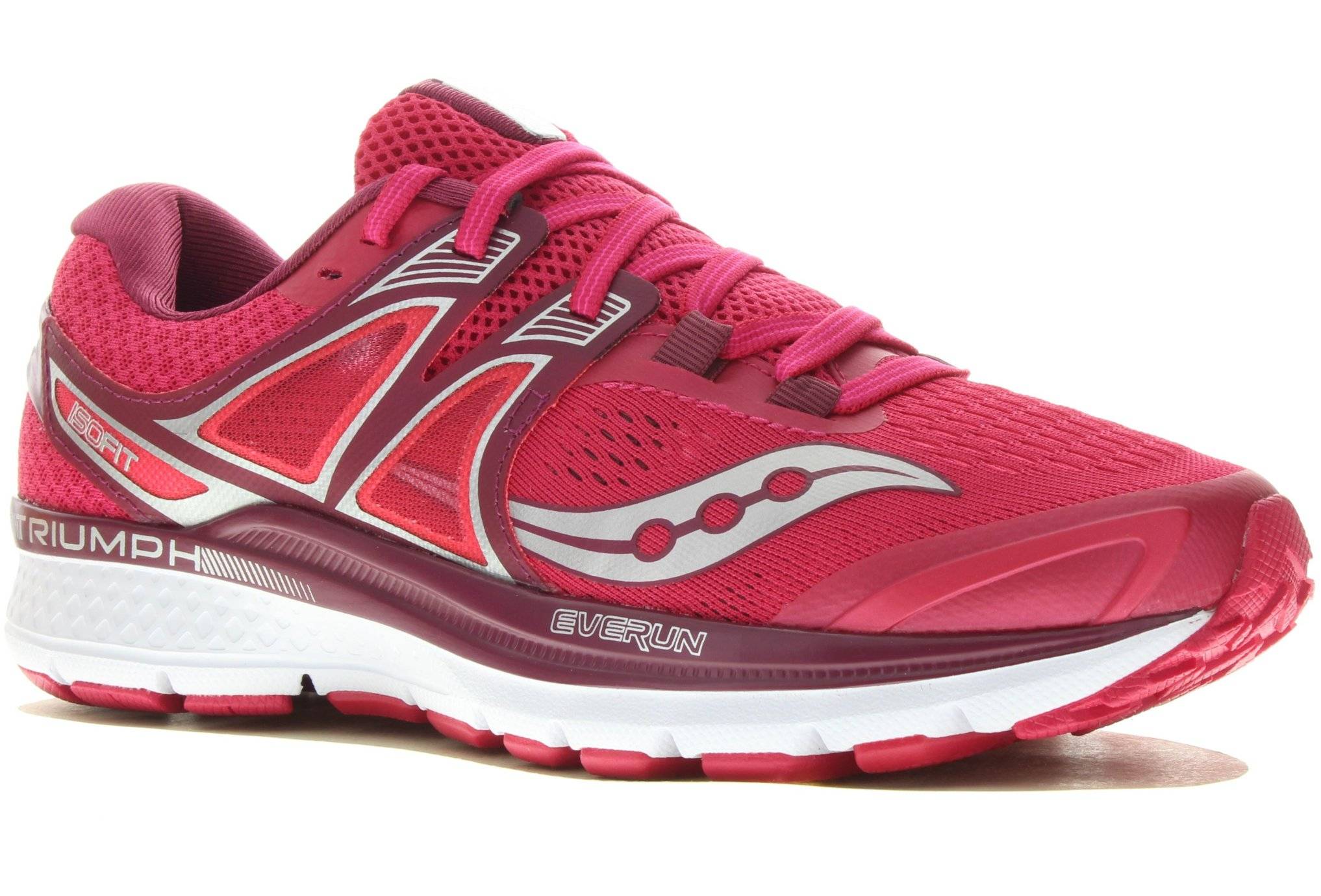 Saucony Triumph ISO 3 W femme en destockage S10346 2 PNK BER SLV