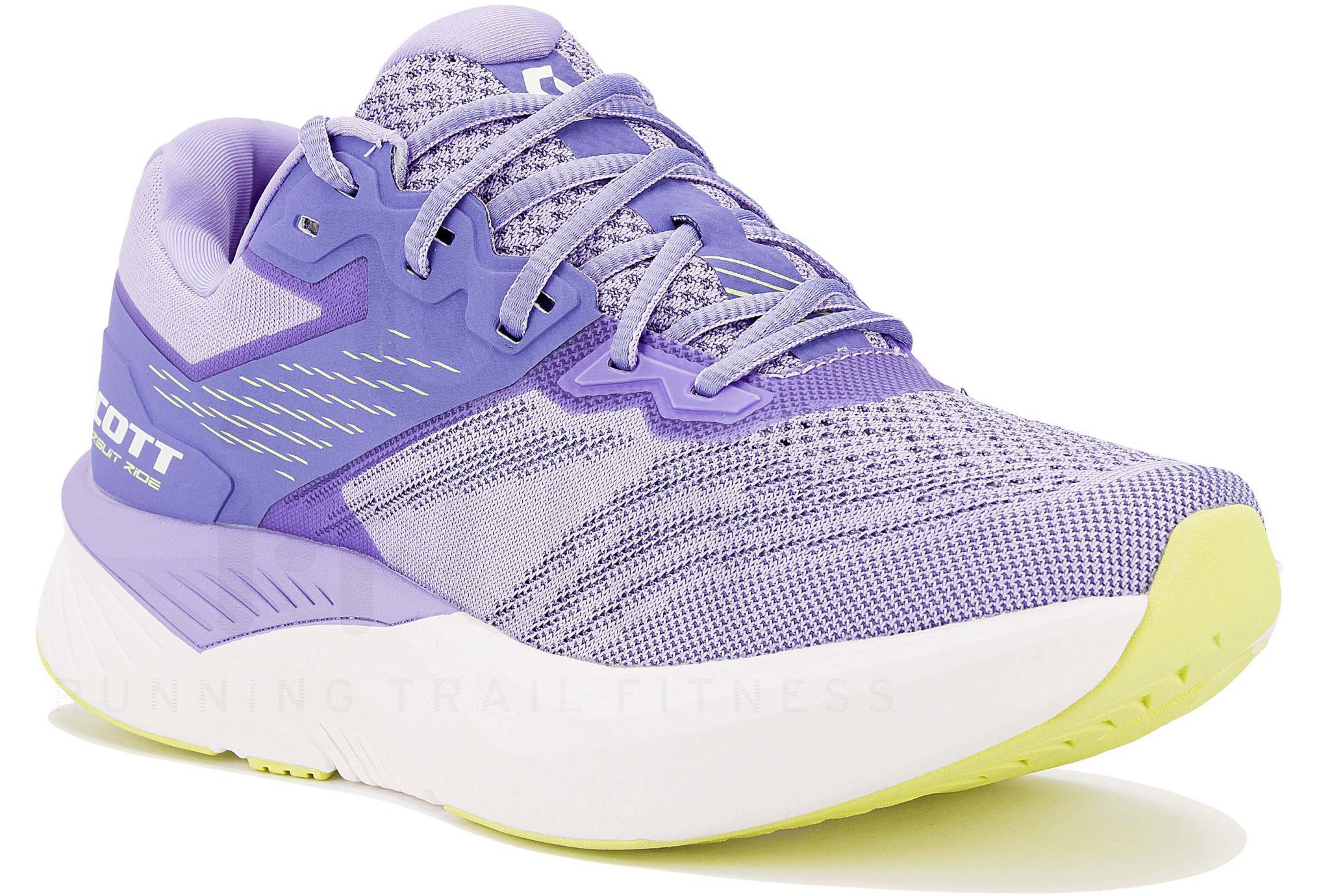 Chaussures De Running Scott ERide Ice Runner IM Pour Femme - Taille 7 US - Couleur Noir, Bleu Et Violet - Neuves Avec Emballage D'origine