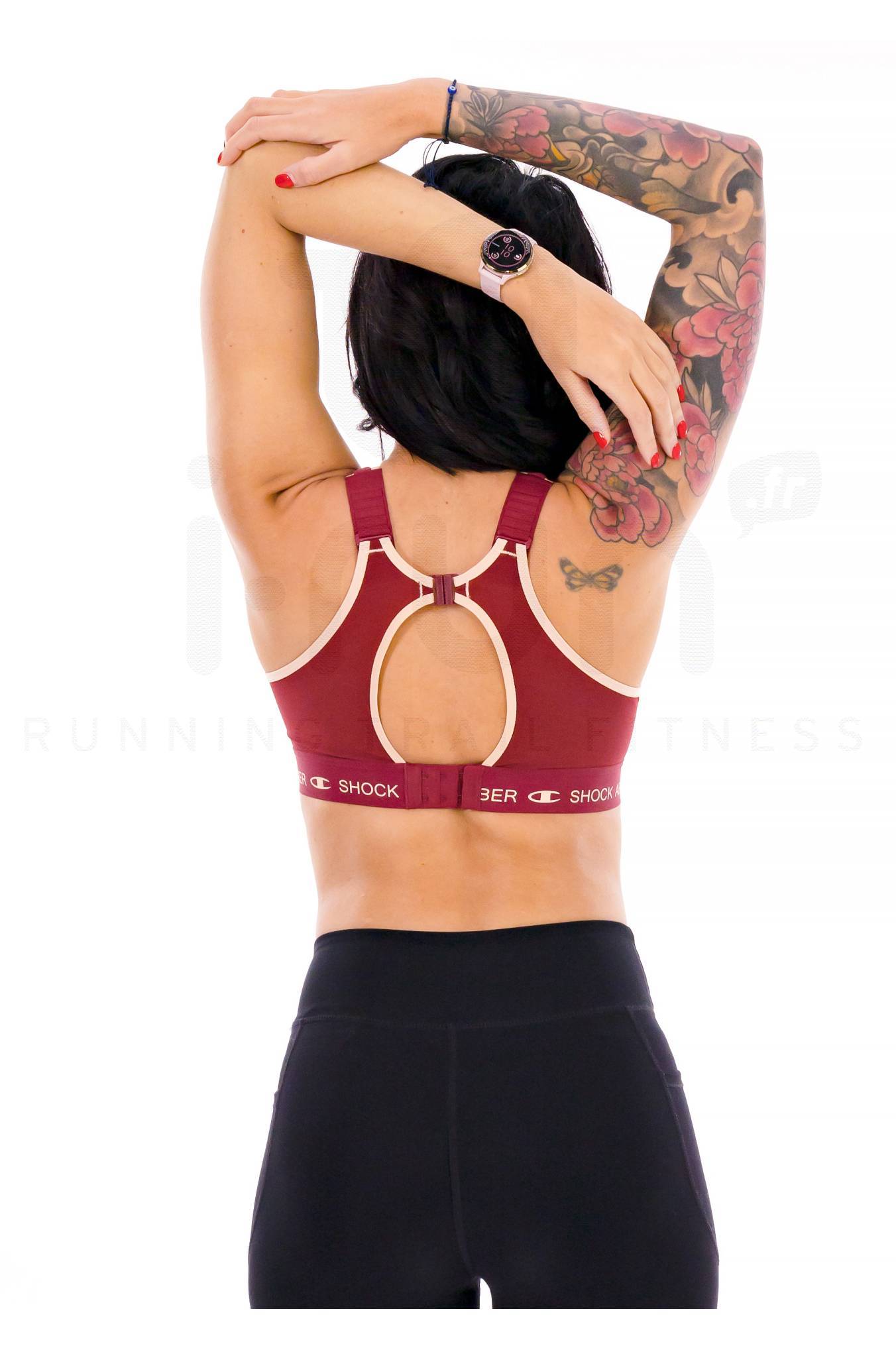 Soutien-gorge De Sport Femme - Couleur Unie, Sans Armatures, Rembourré - Pour Running, Yoga, Fitness