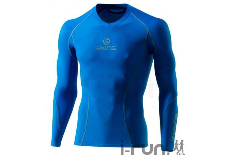 Skins Tee Shirt L/S Sport Mens 