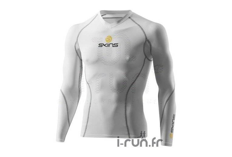 Skins Tee Shirt L/S Sport Mens 