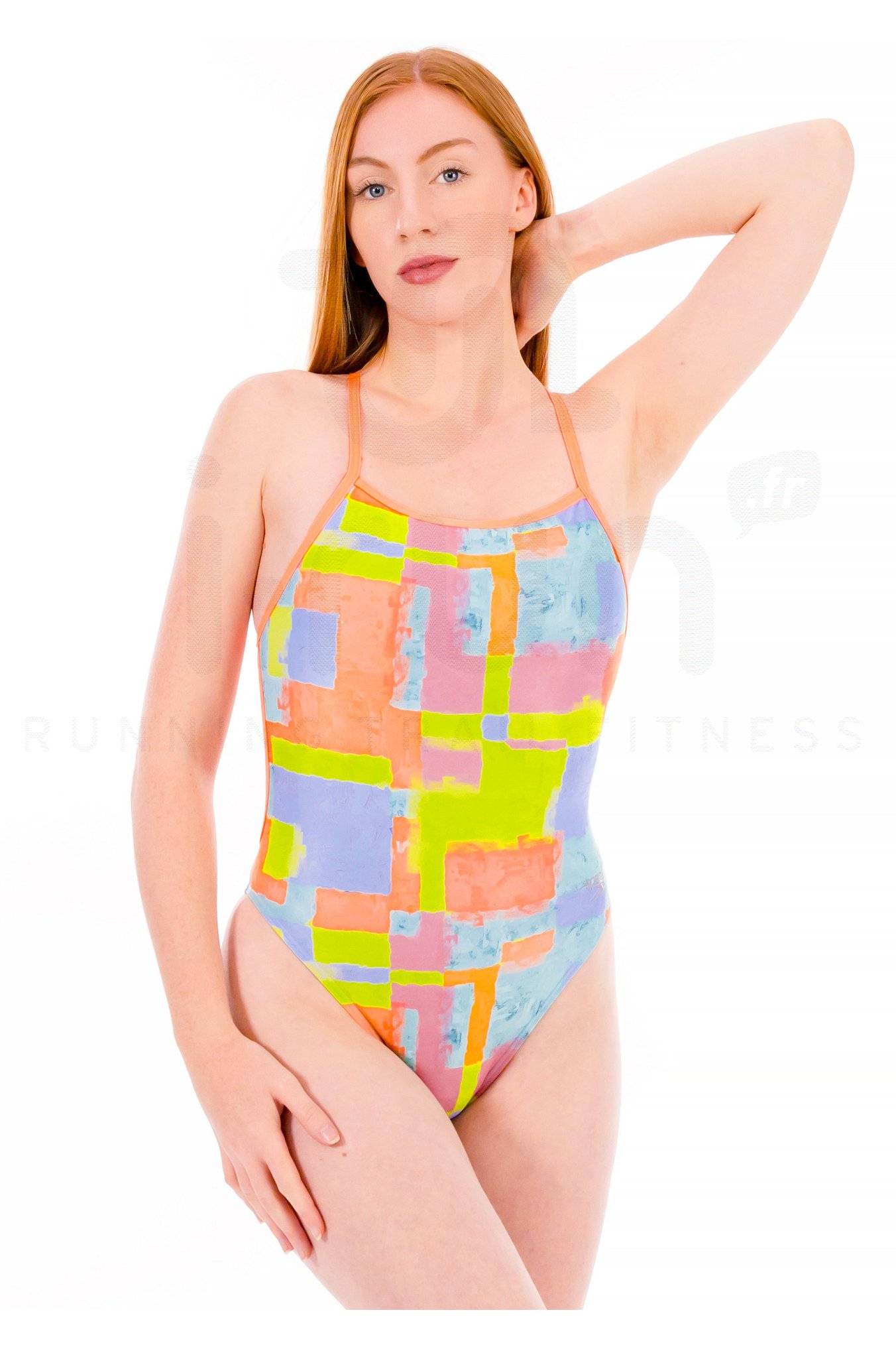 Speedo Club Training Allover V-Back 