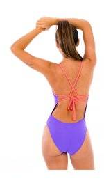 Speedo Solid Tie Back