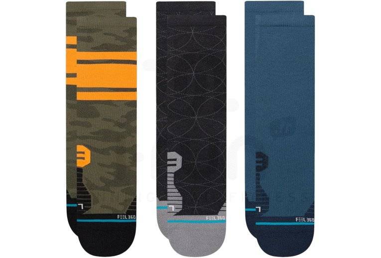 Stance 3 paires Sargent Crew 