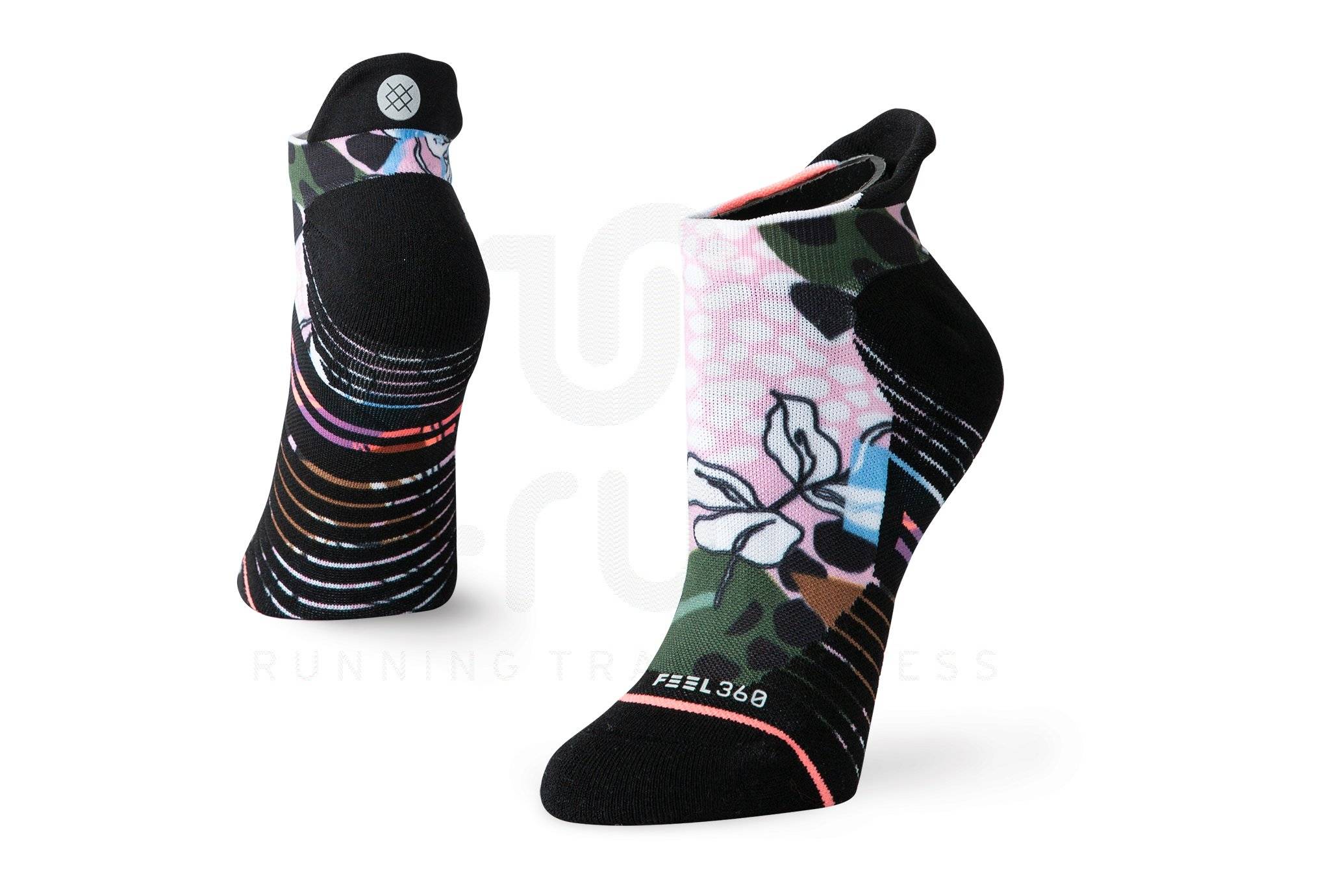 Stance Run Ivy League Tab W Chaussettes femme W248A19ILT-PINK