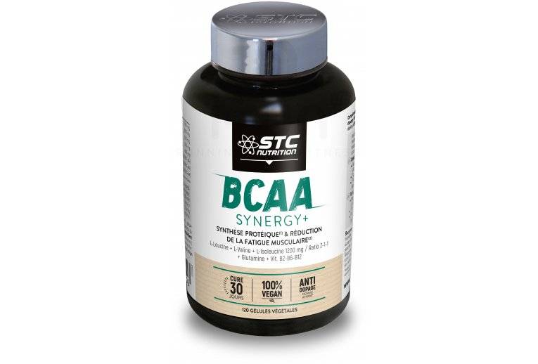 STC Nutrition BCAA Synergy+ 120 glules - 100% Vegan 