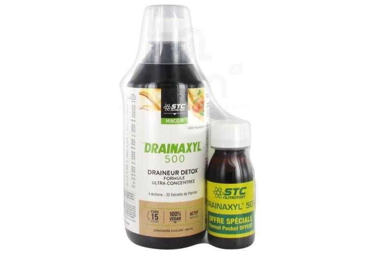 STC Nutrition Drainaxyl 500 Th pche + format pocket offert 