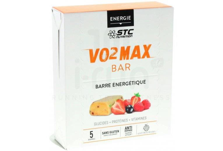 STC Nutrition Etui 5 Barres VO2 Max fruits rouges 
