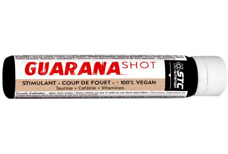 STC Nutrition Guarana Shot 25ml - 100% Vegan 