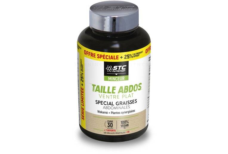 STC Nutrition Taille Abdos Ventre Plat 150 g�lules 25% Offert 
