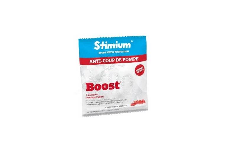 Stimium Pack 4 Sachet de 5 Gommes Boost - Cerise 