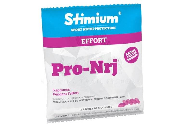Stimium Sachet de 5 Gommes Stimium Pro-Nrj - Fruits rouges 