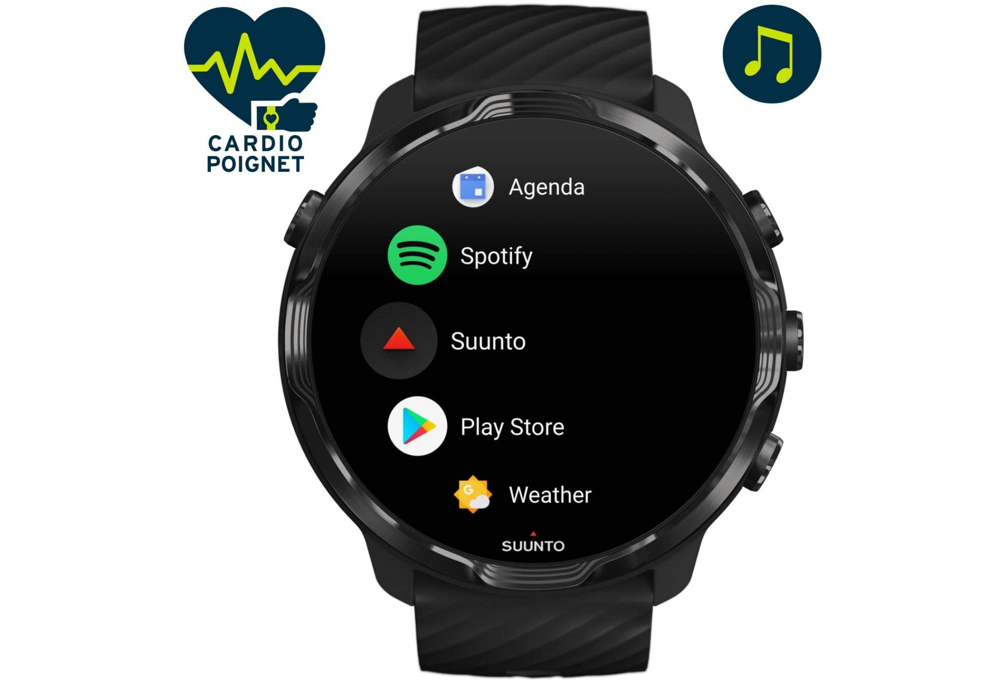 Suunto Black Lime SS050379000