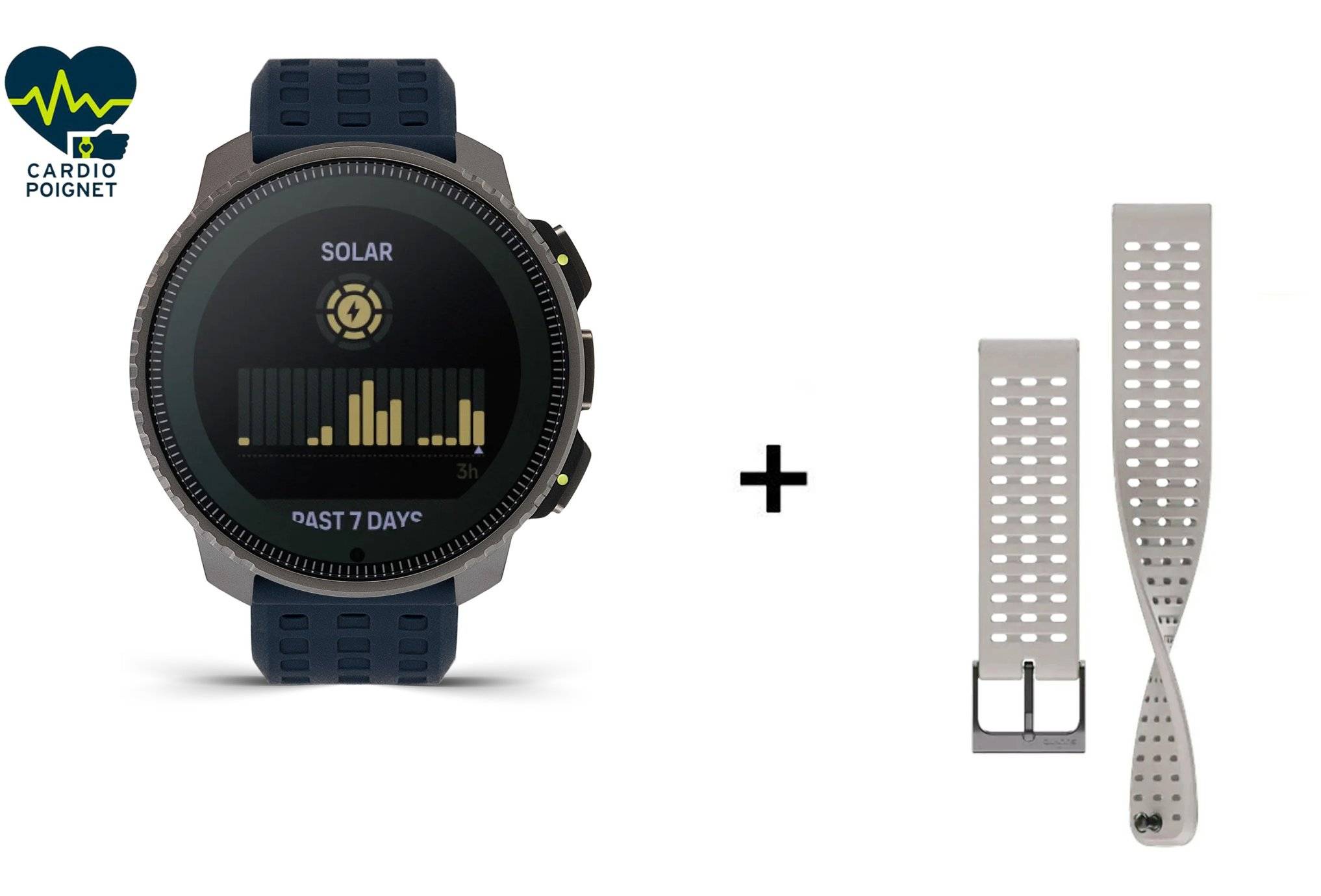 Suunto Vertical Titanium Solar et bracelet 