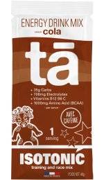 Ta Energy Isotonic Energy Drink Mix - 40 g Cola caf�ine