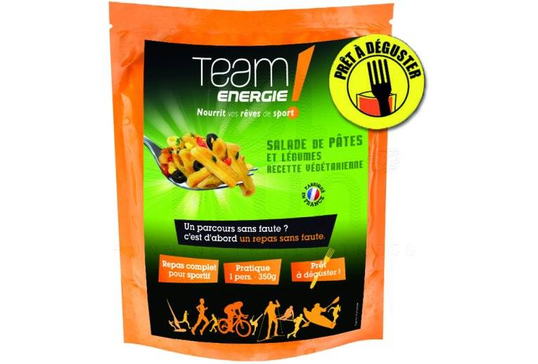Team Energie Salade de p�tes et l�gumes - V�g�tarienne 