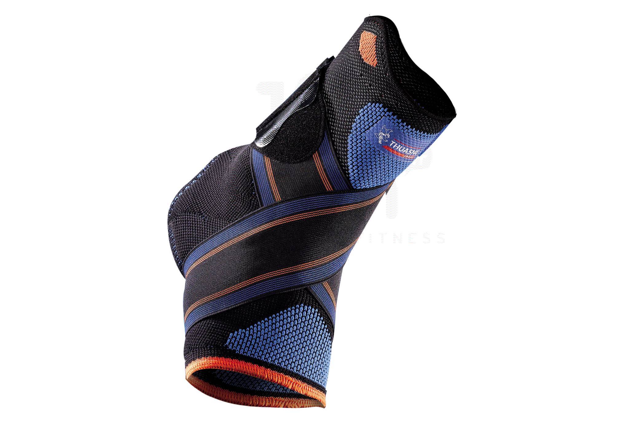 Epitact Genouillère De Sport Ergostrap® Pour Entorse - Fine Et Légère - Stabilise Et Protège Les Chevilles Instables Et Vulnérables - Sangle Brevetée