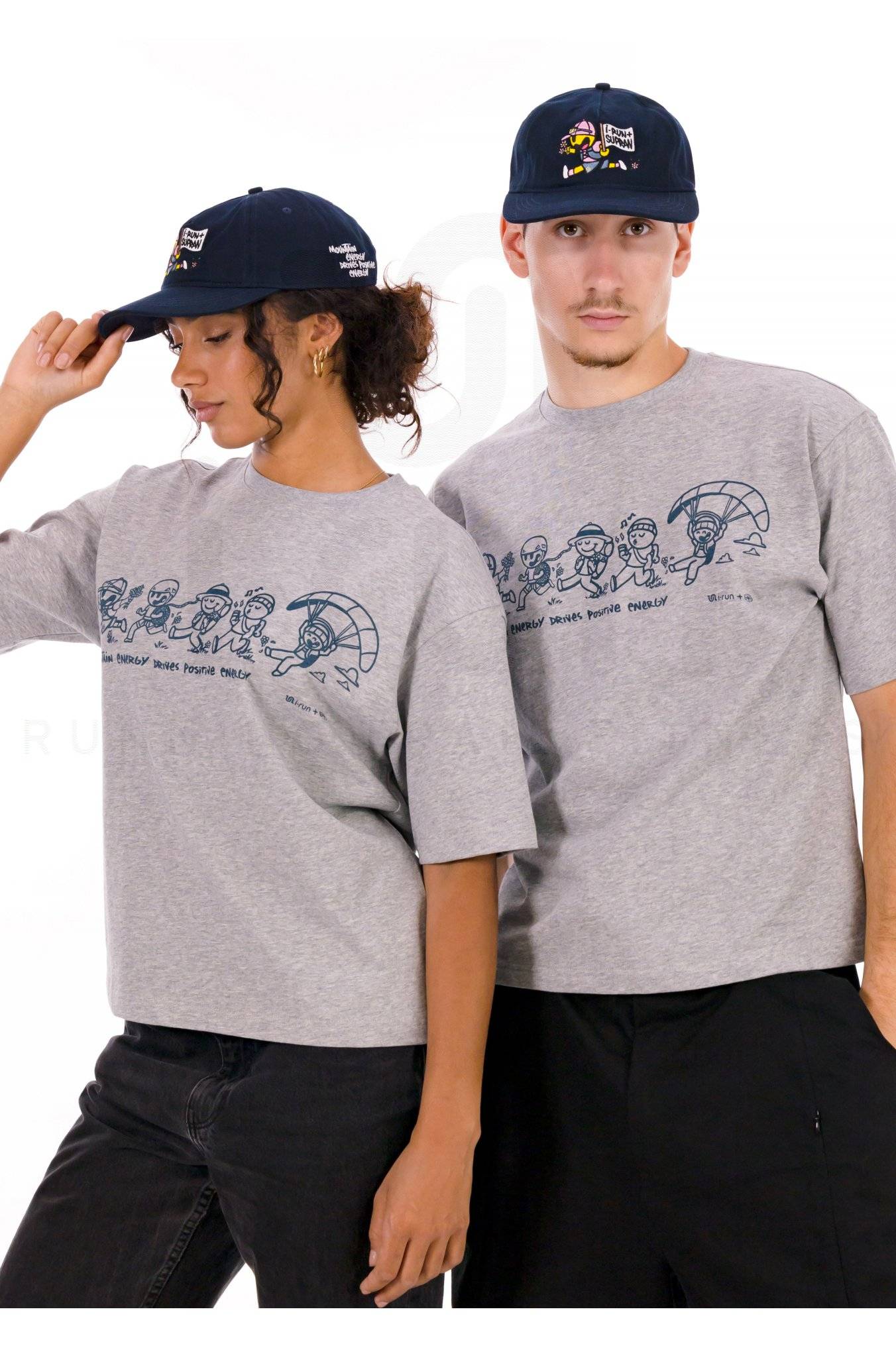 Triple Sphere Tee-shirt Supraw Gris