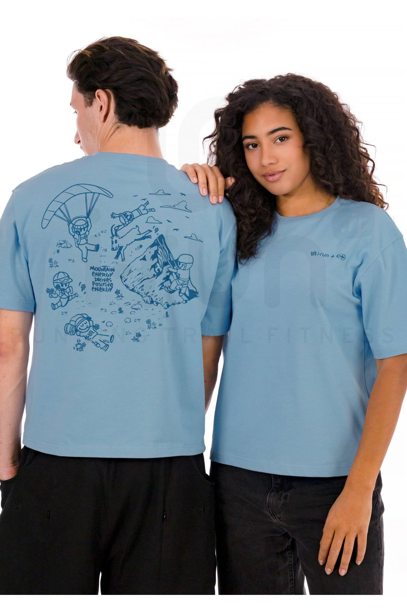 Triple Sphere Tee-shirt Supraw Bleu