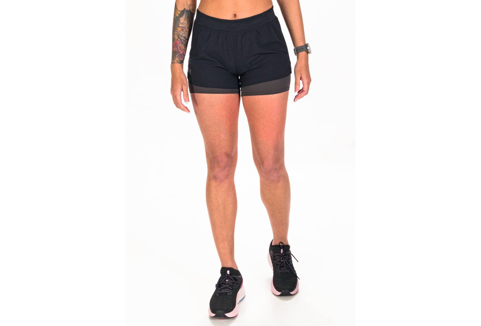 Under Armour Iso Chill Run 2 en 1 W femme en destockage 1361582 001