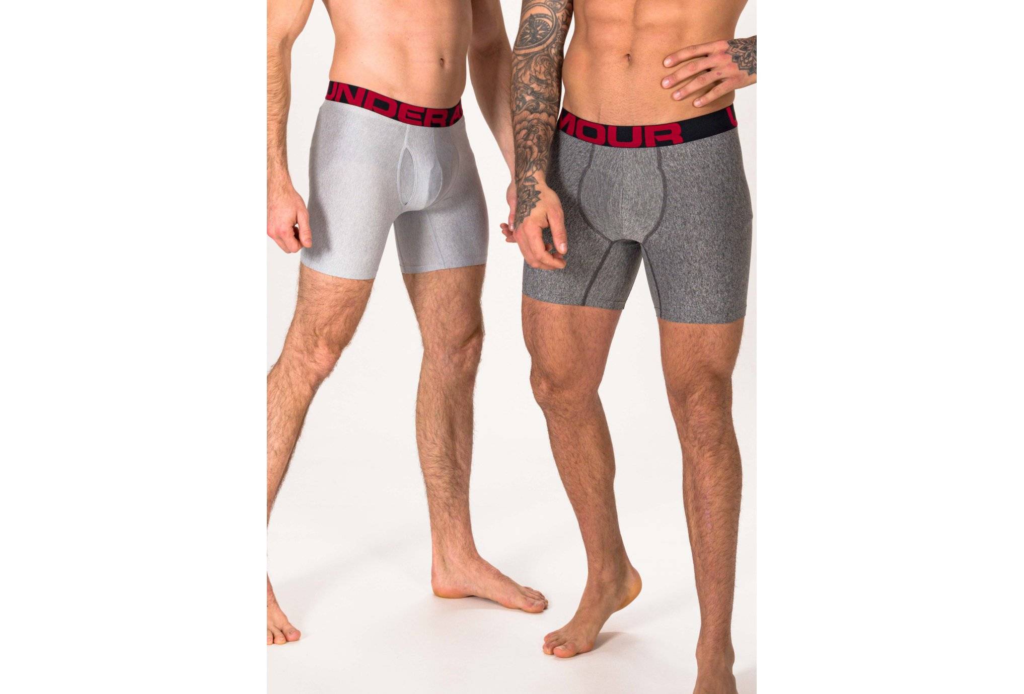 Under Armour Lot Boxers Tech inch Boxerjock homme pas cher