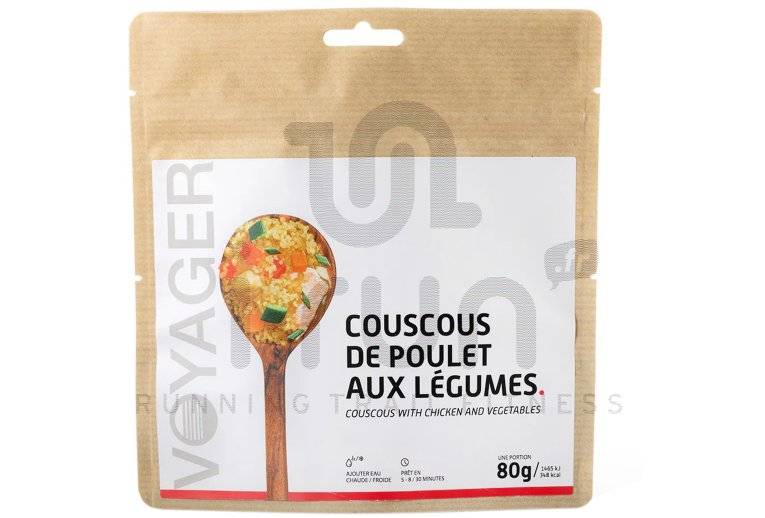 Voyager Couscous de poulet aux lgumes 