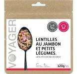 Voyager Lentilles au jambon et petits lgumes