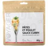 Voyager P�tes et poulet sauce curry